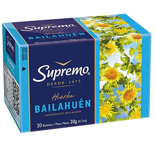Infusión de Bailahuén Supremo ( 4 x 20 Bolsitas )