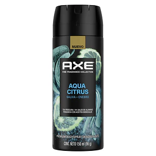 Desodorante Aerosol Axe Aqua Citrus ( 3 x 150 ML )