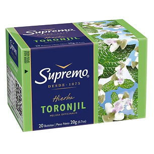 Infusión de Toronjil Supremo ( 4 x 20 Bolsitas )
