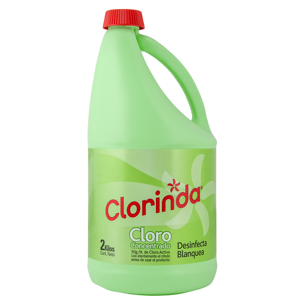 Cloro Líquido Tradicional Clorinda ( 2 x 2 KG )