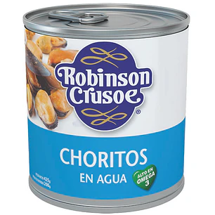 Choritos Robinson Crusoe Agua ( 3 x 425 G )