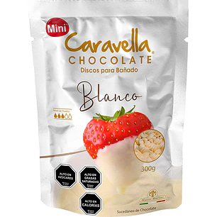 Cobertura de Chocolate Caravella Blanco ( 5 x 300 G )