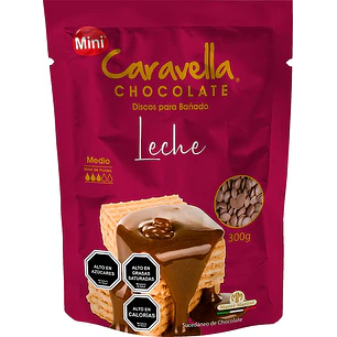 Cobertura de Chocolate Caravella Leche ( 5 x 300 G )