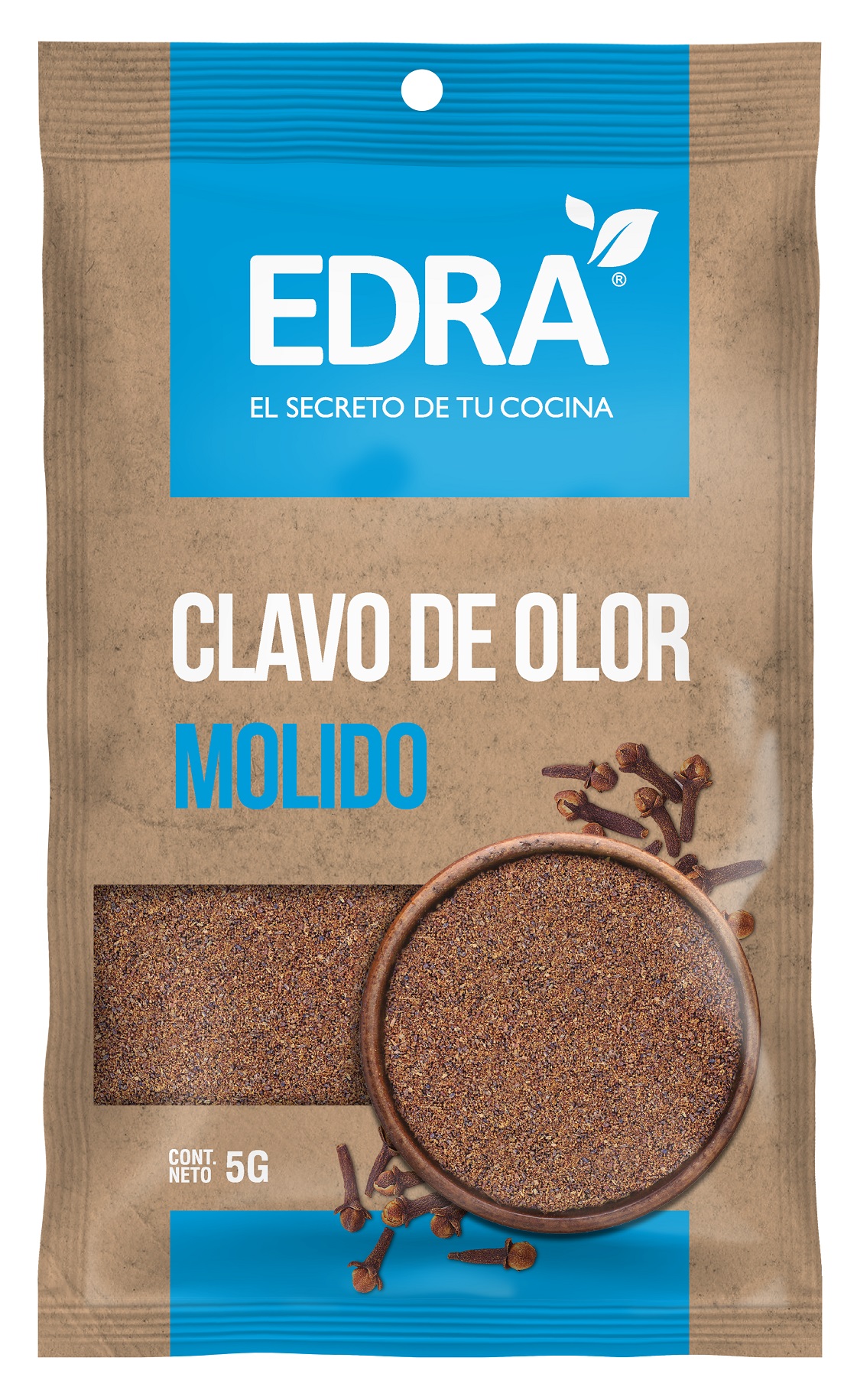 Clavo de Olor Molido Edra ( 5 x 5 G )