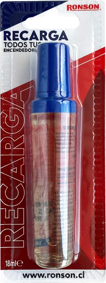 Recarga de Gas Butano Ronson ( 20 x 18 ML )