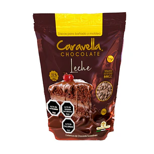 Cobertura de Chocolate Caravella Leche ( 1 KG )