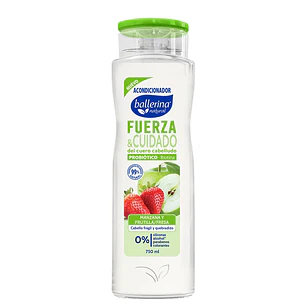 Acondicionador Ballerina Fuerza y Cuidado Botella ( 2 x 750 ML )