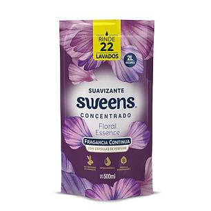 Suavizante Floral Essence Sweens Doypack ( 3 x 500 ML )