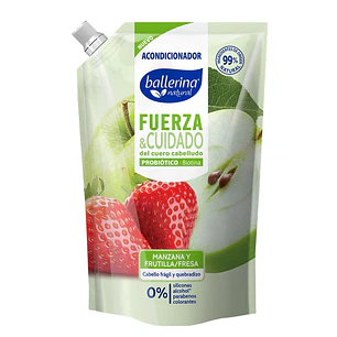 Acondicionador Ballerina Doypack Fuerza y Cuidado ( 2 x 750 ML )