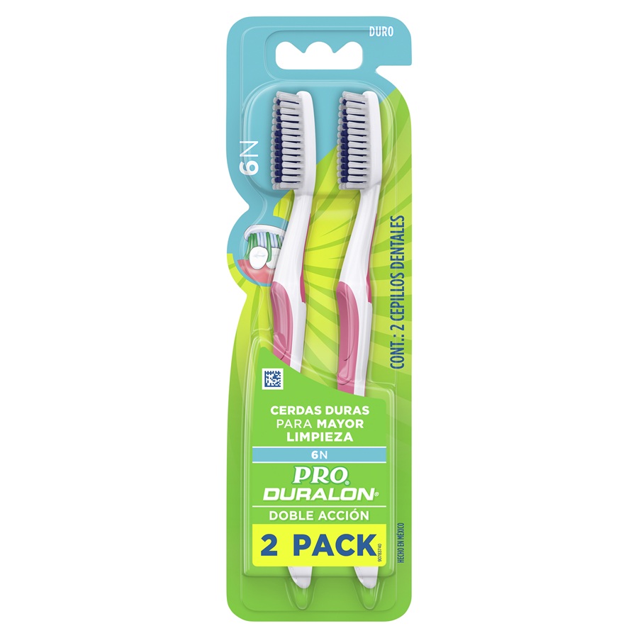 Cepillo Dental Duralón Duro ( 12 x 2 UD )