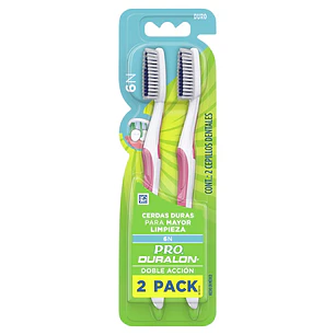 Cepillo Dental Duralón Duro ( 12 x 2 UD )