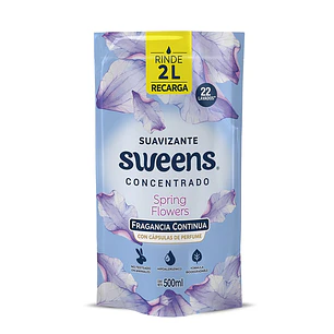 Suavizante Spring Flowers Sweens Doypack ( 3 x 500 ML )