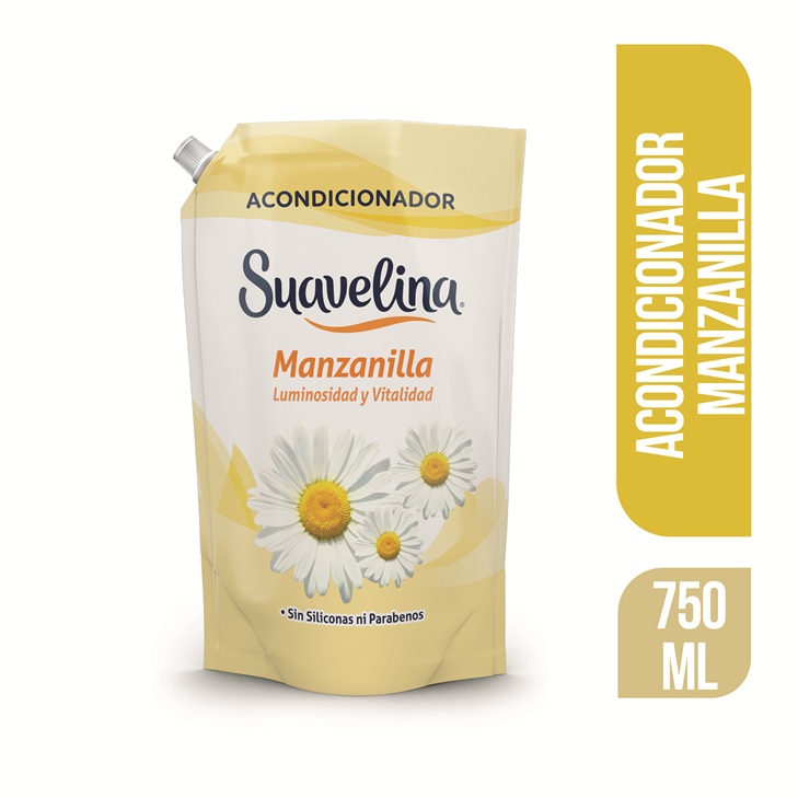 Acondicionador Suavelina Doypack Manzanilla ( 2 x 750 ML )