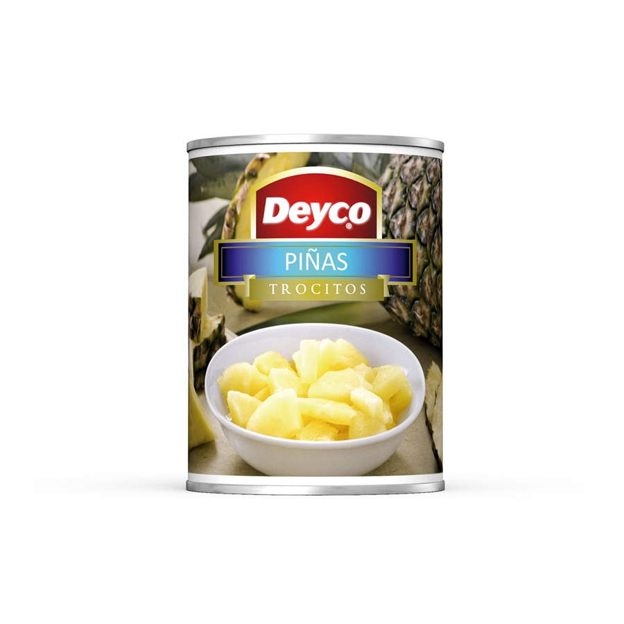 Piñas Trocitos Deyco ( 3 x 565 G )