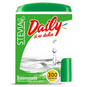 Endulzante Stevia Tabletas Daily ( 300 UD )