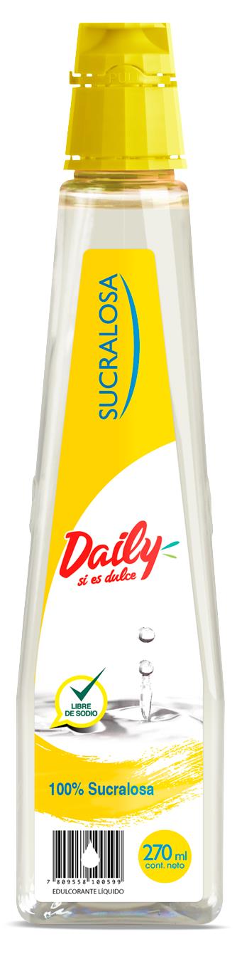 Endulzante Sucralosa Líquida Daily ( 270 ML )