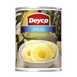Piñas Rodajas Deyco ( 3 x 567 G )