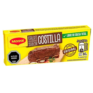Caldo de Costilla Maggi ( 5 x 8 Tabletas )