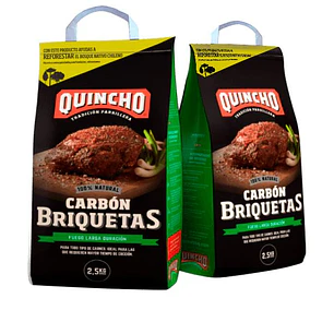 Carbón Briquetas Quincho ( 2.5 KG )