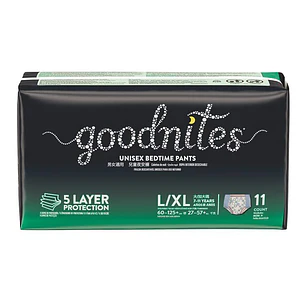 Calzones para incontinencia Goodnites G/XG ( 11 UD )