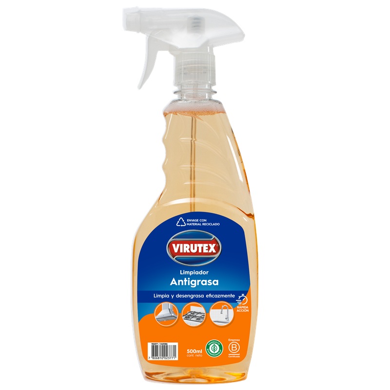 Antigrasa con Gatillo Virutex ( 3 x 500 ML )