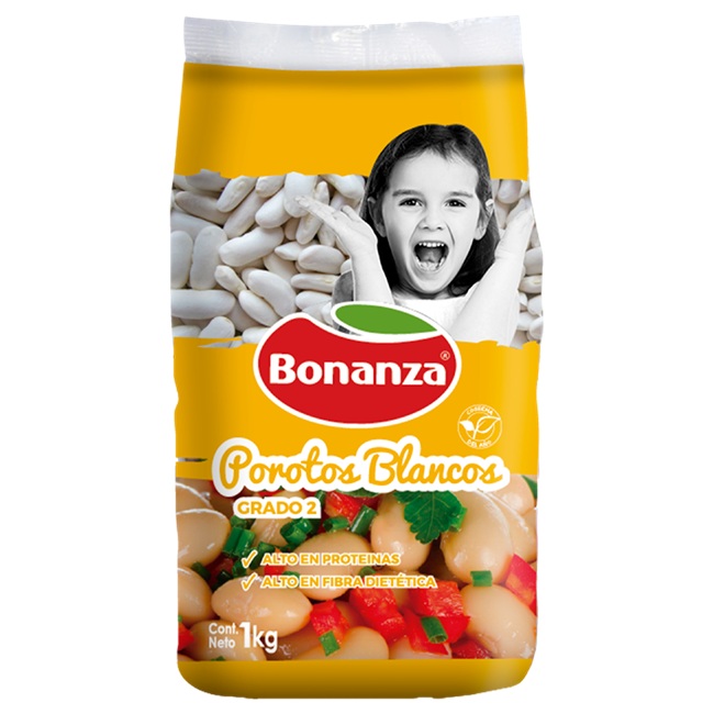 Poroto Blanco Bonanza ( 2 x 1 KG )