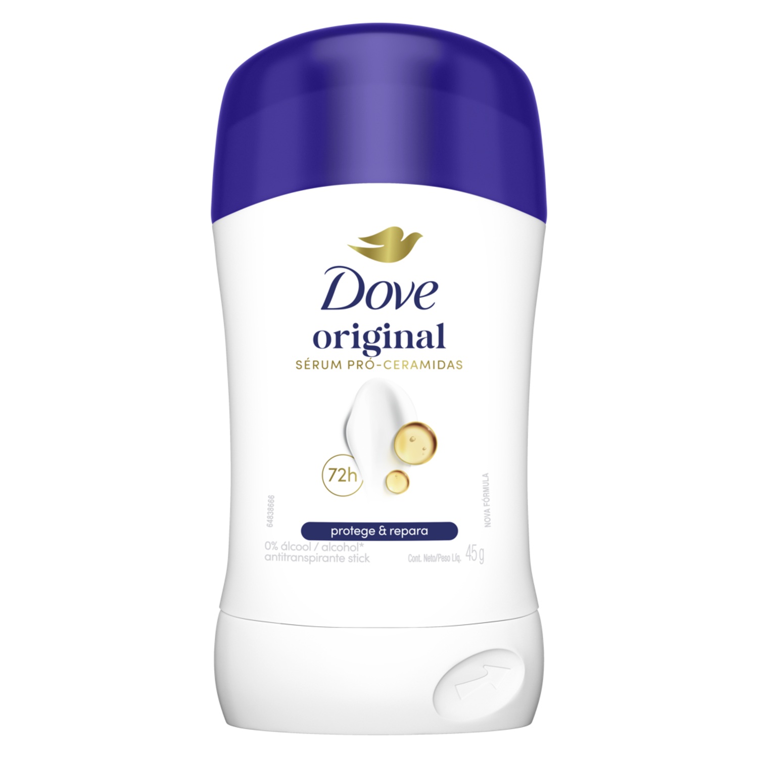 Desodorante Antitranspirante Barra Dove Woman Original ( 3 x 45 G )