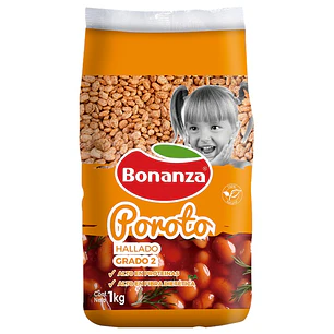 Poroto Hallado Bonanza ( 2 x 1 KG )