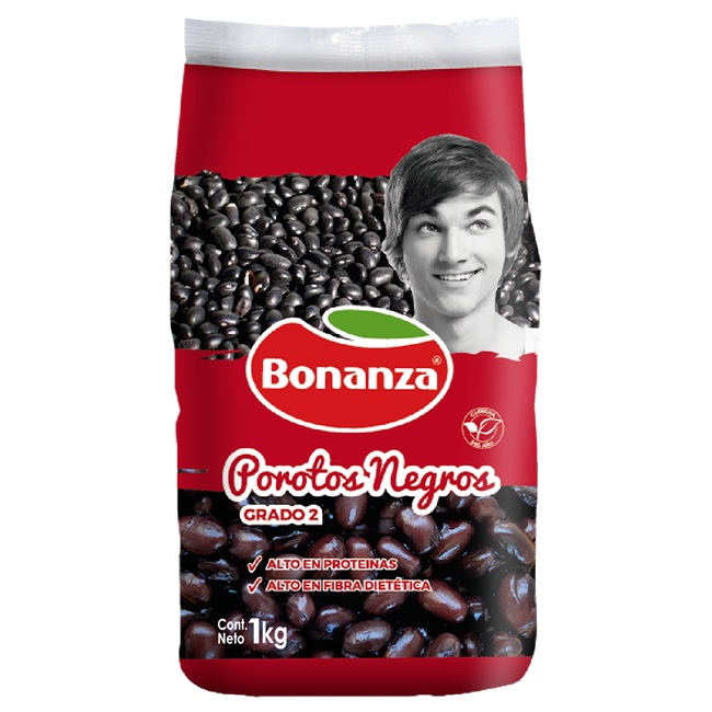Poroto Negro Bonanza ( 2 x 1 KG )