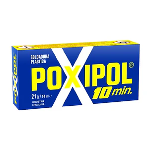 Pegamento Soldadura Plástica Poxipol Metálico ( 6 x 14 ML )