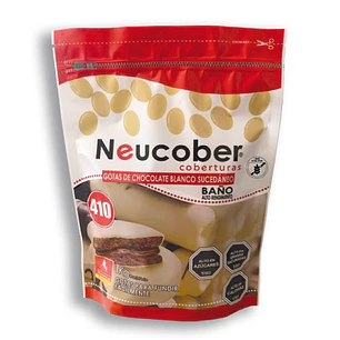 Cobertura de Chocolate Neucober Blanco ( 1 KG )