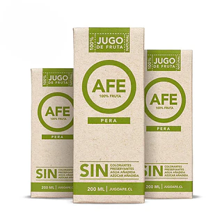 Jugo Pera Afe ( 3 x 200 ML )
