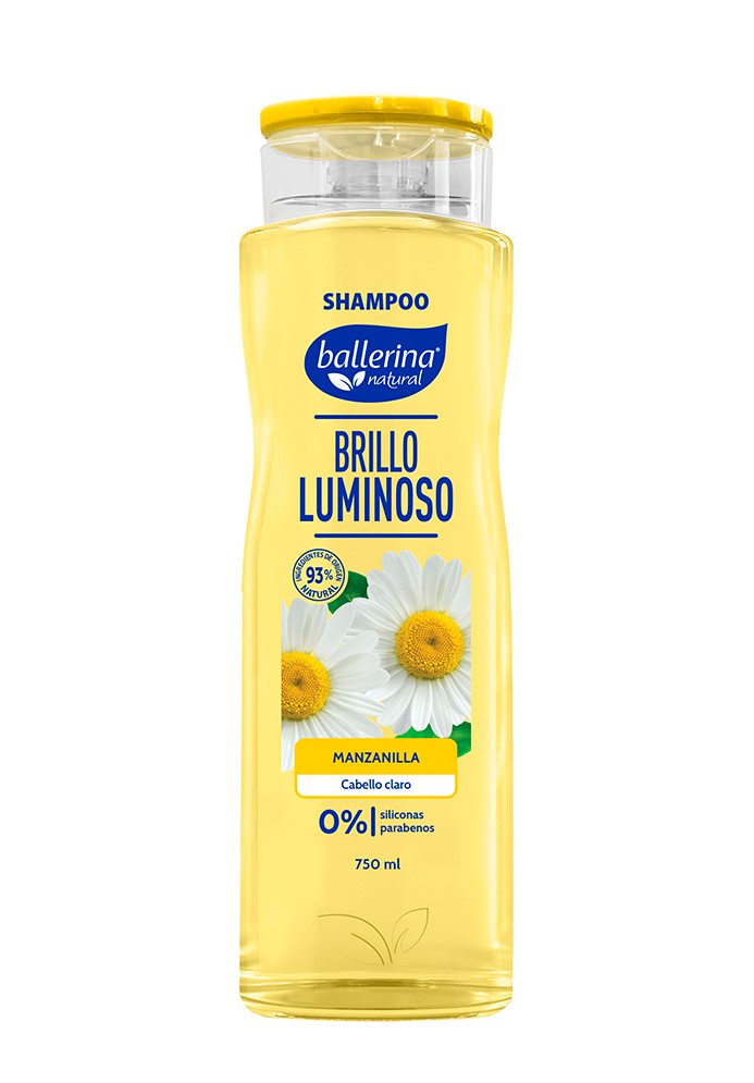 Shampoo Ballerina Manzanilla Botella ( 2 x 750 ML )
