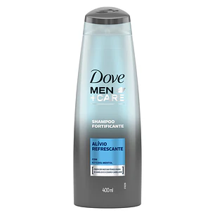 Shampoo Dove Men Alivio Refrescante ( 2 x 400 ML )