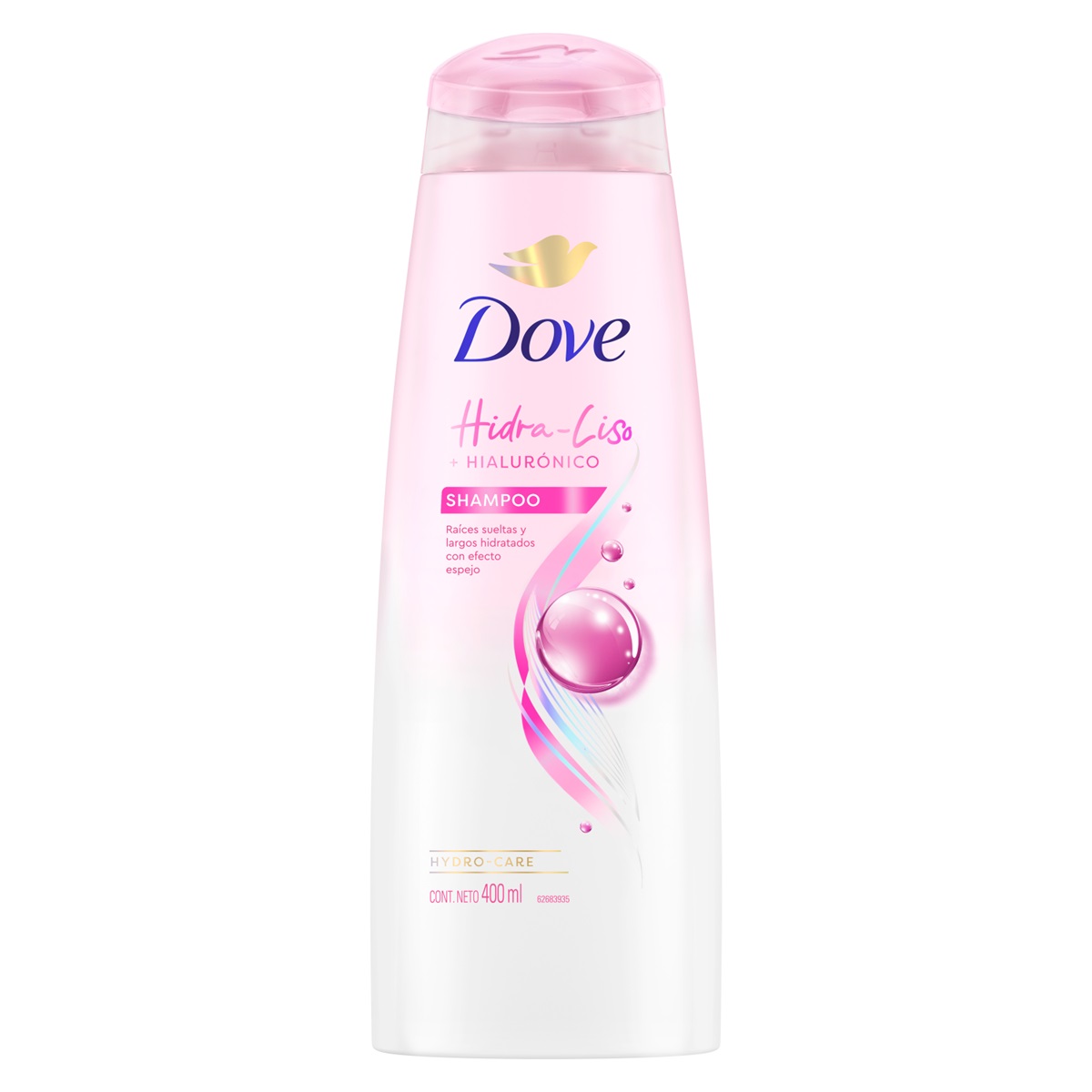 Shampoo Dove Hidra Liso ( 2 x 400 ML )