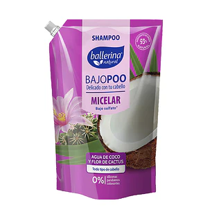 Shampoo Ballerina Doypack Micelar ( 2 x 750 ML )