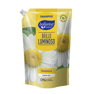 Shampoo Ballerina Doypack Manzanilla ( 2 x 750 ML )