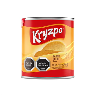 Papas Fritas Kryzpo Queso ( 6 x 37 G )