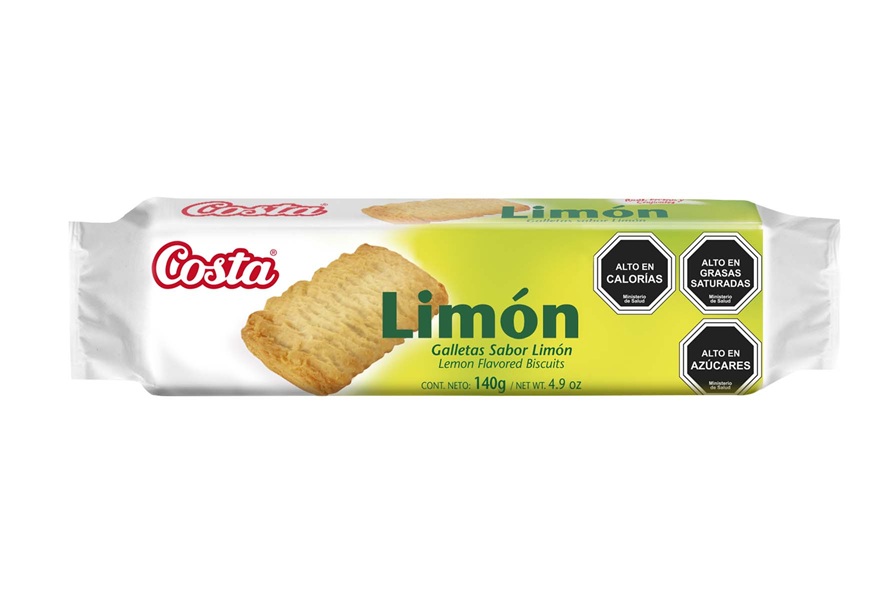 Galleta Limón Costa ( 4 x 140 G )