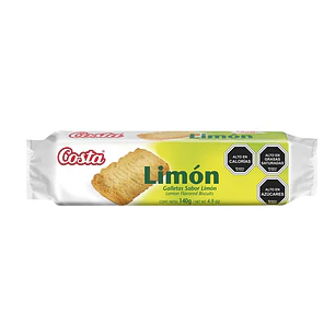 Galleta Limón Costa ( 4 x 140 G )