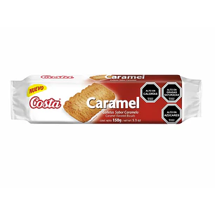 Galleta Caramel Costa ( 4 x 150 G )