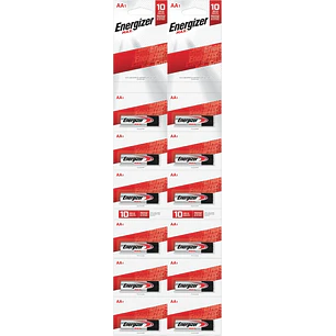 Pilas Alcalinas Energizer Max AA ( 12 UD )