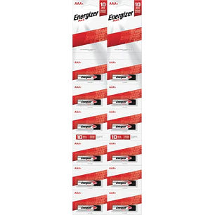 Pilas Alcalinas Energizer Max AAA ( 12 UD )