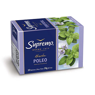 Infusión Poleo Supremo ( 4 x 20 Bolsitas )
