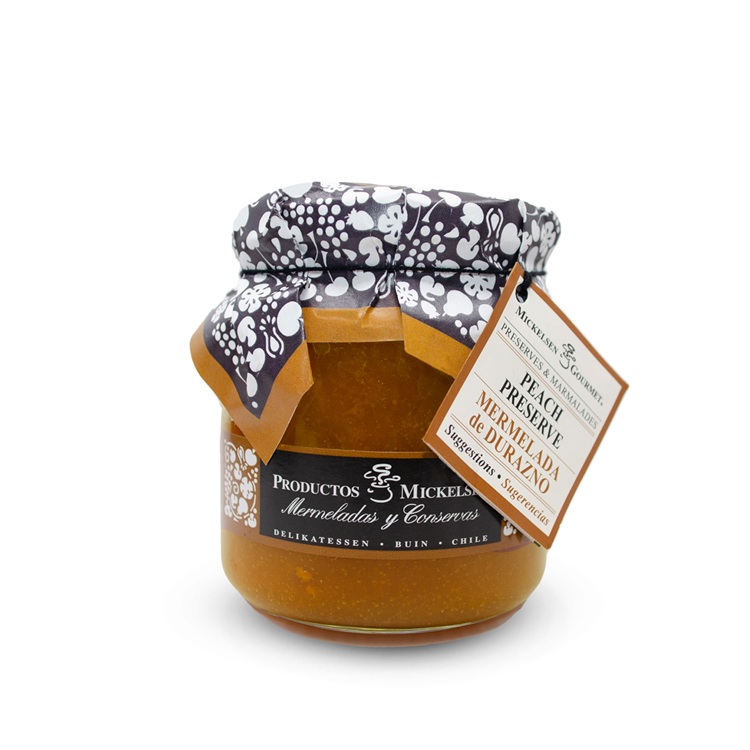 Mermelada de Durazno Mickelsen ( 280 G )