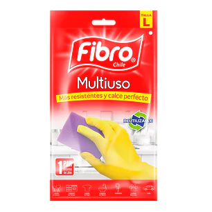 Guantes Multiuso Fibro L ( 3 UD )
