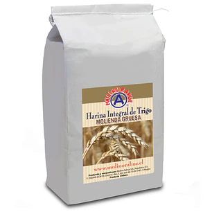 Harina Integral Rahue Bolsa Papel ( 2 KG )