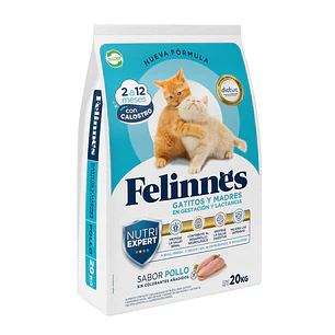 Alimento Gatito Pollo Felinnes ( 20 KG )