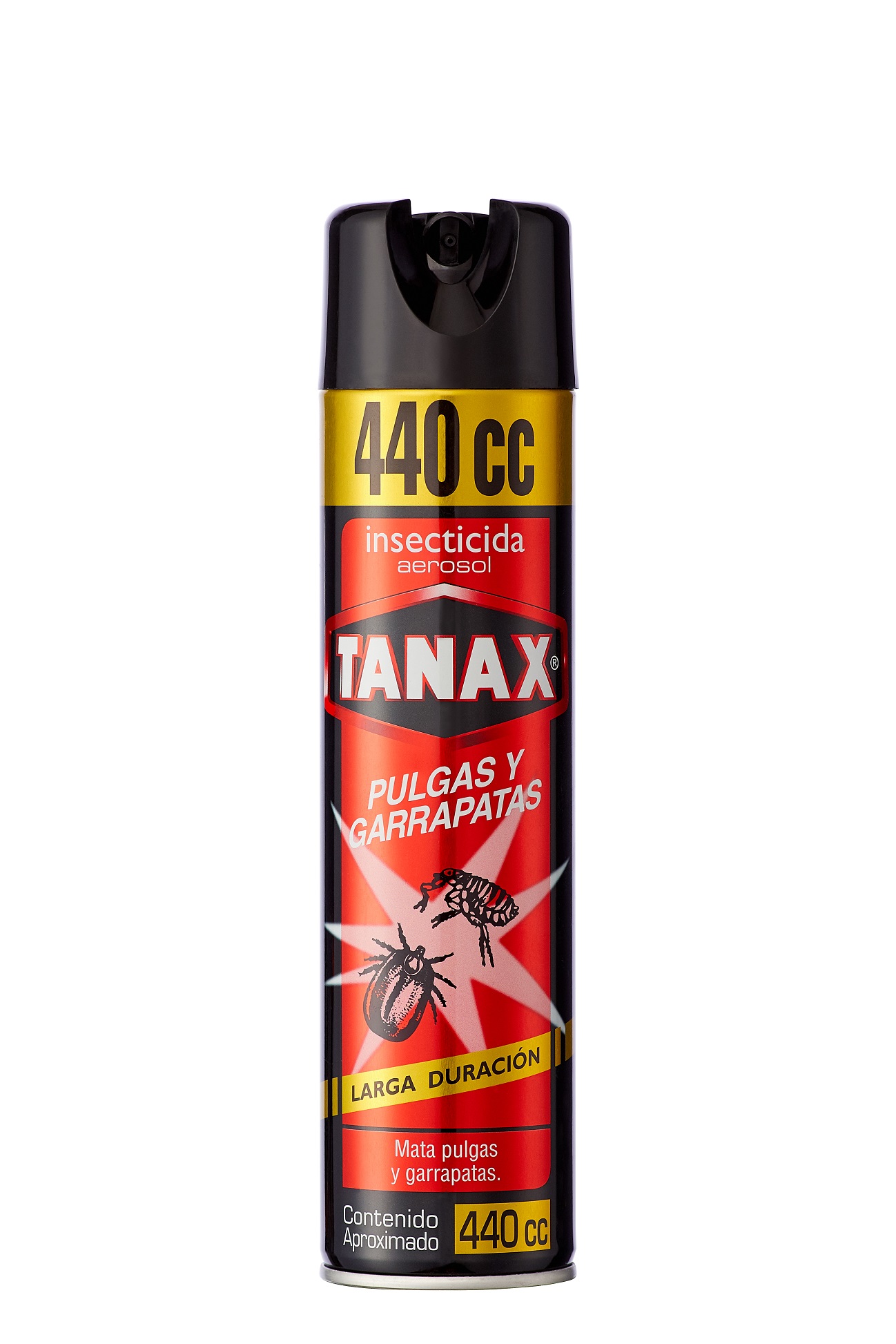 Insecticida Aerosol Tanax Pulgas y Garrapatas ( 3 x 440 ML )