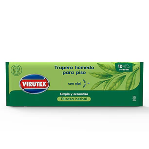 Trapero Húmedo Pureza Herbal Virutex ( 3 UD )